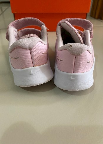 Nike Kız Çocuk Pudra Pembe Cırt Cırtlı Spor Ayakkabı - Görsel 3