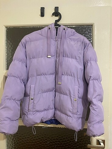 Lila Şişme Mont