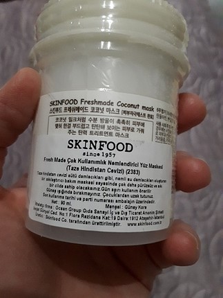  Coconut mask 