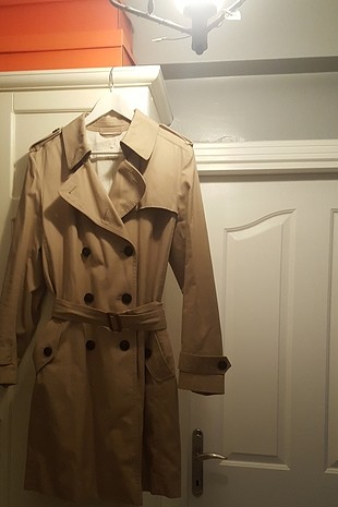 topral rengi gap trenchcoat