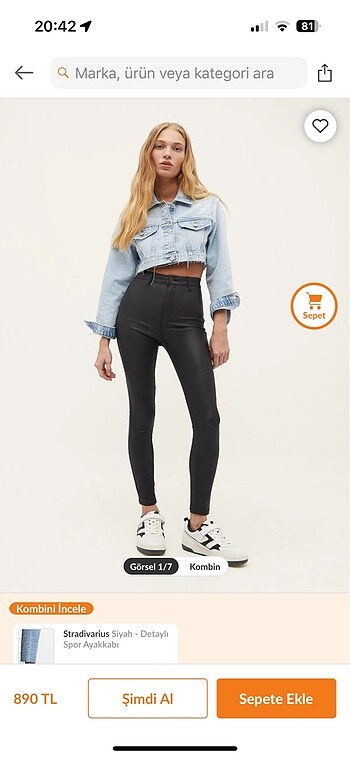 Stradivarius Stradivarius Mumlu Pantolon
