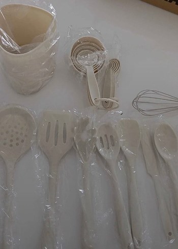 Diğer Beyaz Parça Silikon Spatula Seti