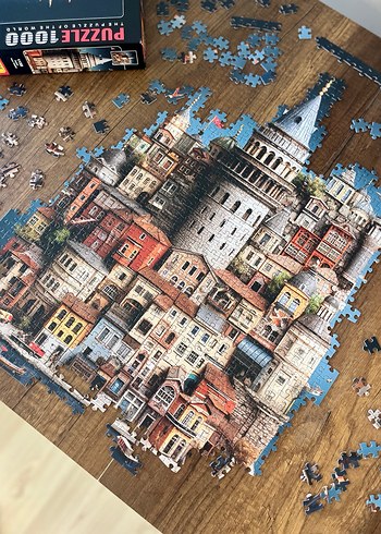 Anatolian 1000 Parça Galata Kulesi Puzzle - Görsel 2
