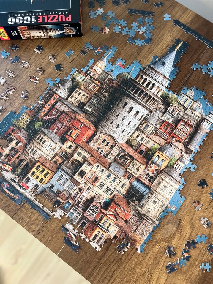 Anatolian 1000 Parça Galata Kulesi Puzzle - Görsel 2