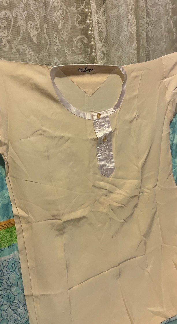 ipek 50 senelik antika Düğmeli Erkek Pijama Takımı - Görsel 2