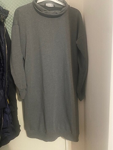 Gri sweat tunik
