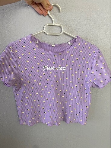 Defacto crop tshirt