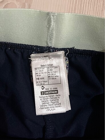 11-12 Yaş Beden Decathlon şort