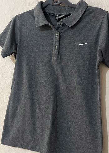 Nike Gri Melanj Polo Tisort
