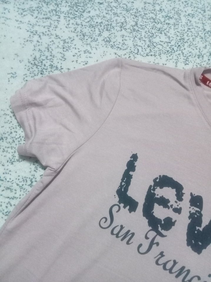 Levi's Pembe Baskılı  Tişört - Görsel 3