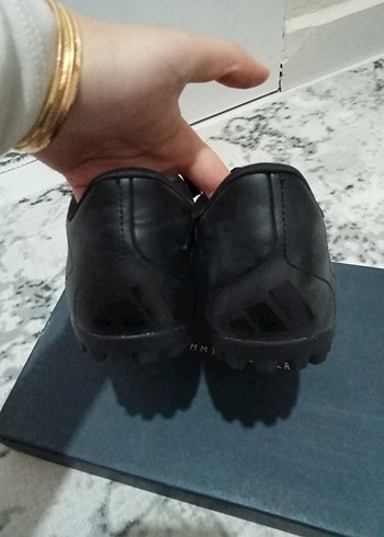 Siyah Erkek Futbol Ayakkabısı Bağcıklı - Görsel 6