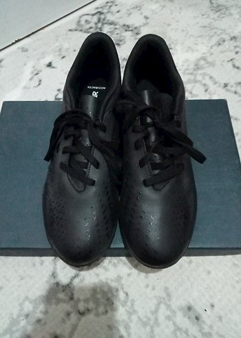 Siyah Erkek Futbol Ayakkabısı Bağcıklı - Görsel 3