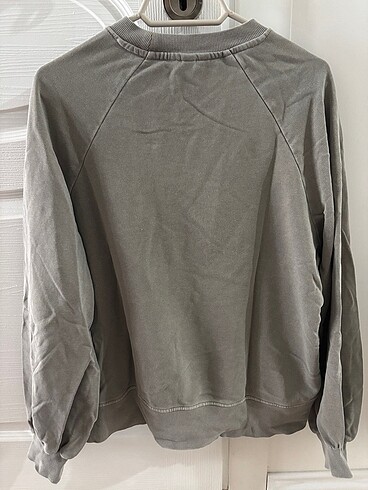 s Beden gri Renk H&M Gri Sweatshirt