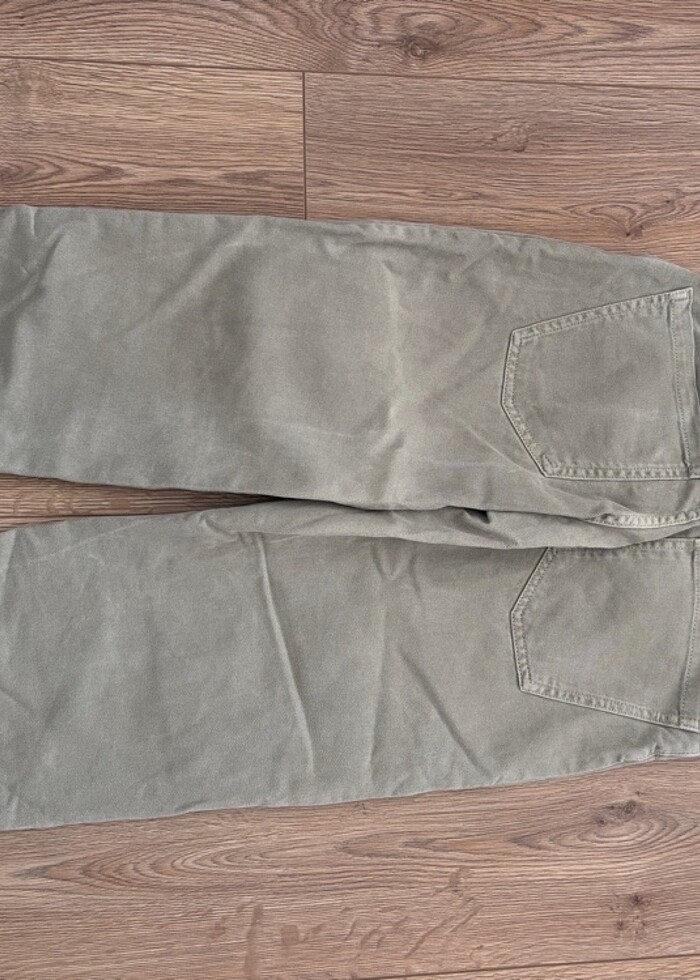 Zara Yeşil Mom Jean - Görsel 5