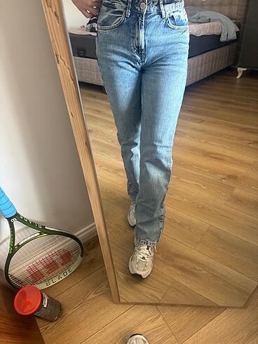 Stradivarius D98 Straight Jean - Görsel 2