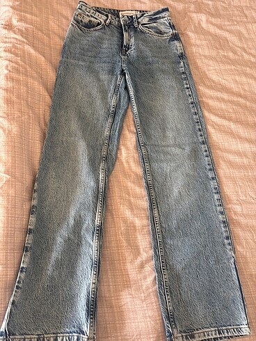 Stradivarius D98 Straight Jean - Görsel 5