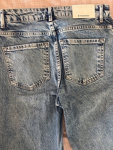 Stradivarius D98 Straight Jean - Görsel 6