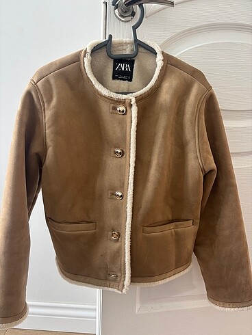 Zara Kadın İçi Yünlü Ceket - Görsel 3