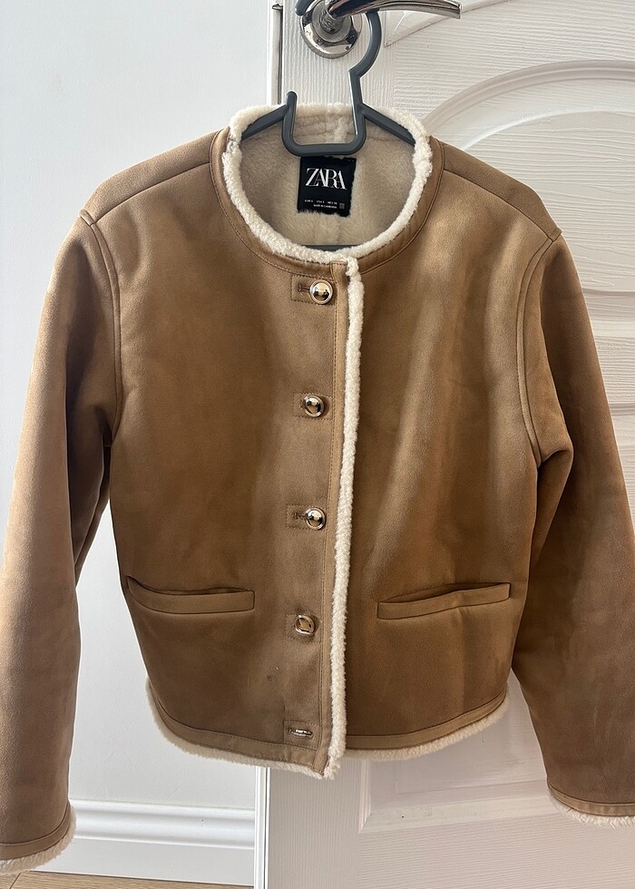 Zara Kadın İçi Yünlü Ceket - Görsel 3