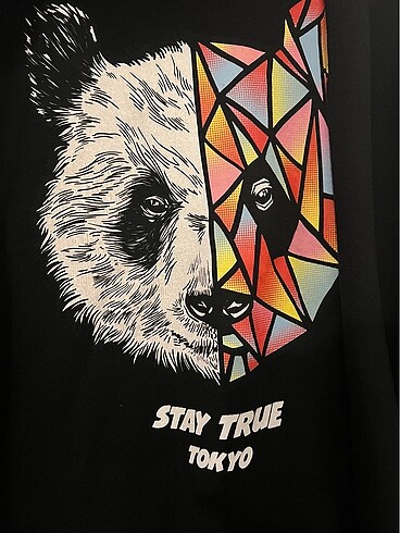 l Beden Panda baskılı sweatshirt