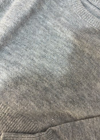 Gri Triko Kadın Kazak - Görsel 2