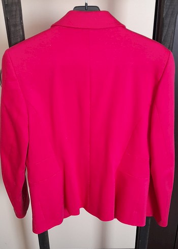Diğer Pembe Düğmeli Kadın Blazer Ceket