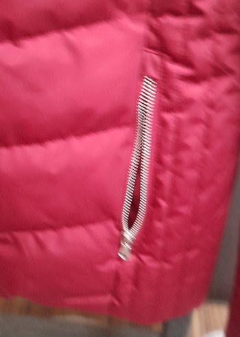 kapşonlu kadın mont. - Görsel 4