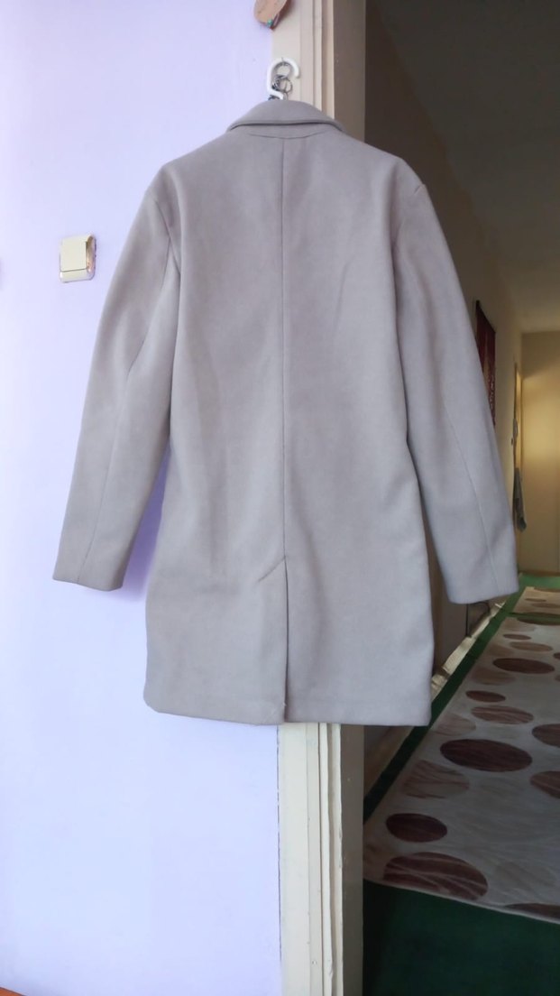 Gri Erkek Kaban - Görsel 2