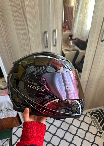 Ls2 Rapıd Chameleon motor kaskı - Görsel 5