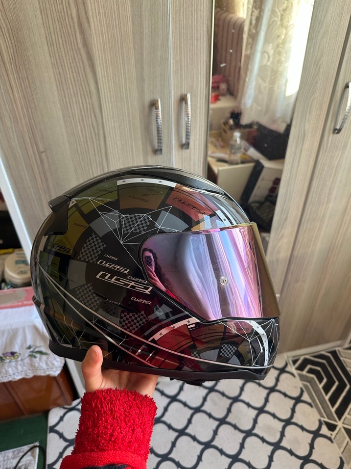 Ls2 Rapıd Chameleon motor kaskı - Görsel 5