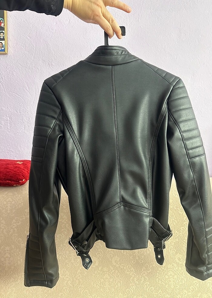 Kadın Deri Ceket - Görsel 3