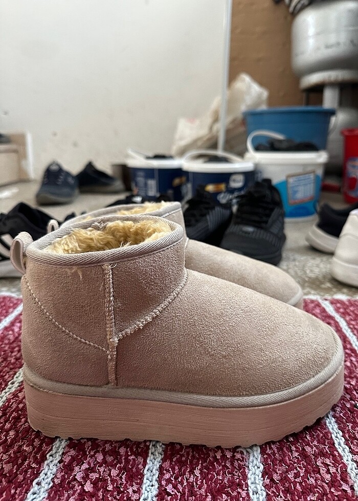 Kadın kalın taban bot - Görsel 4