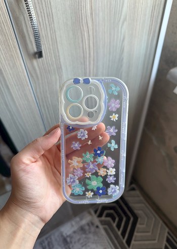 Şeffaf Pastel Renkli Telefon Kılıfı İPhone 14 pro uyumlu - Görsel 3