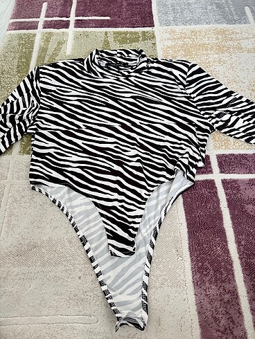 LTB zebra desenli bluz
