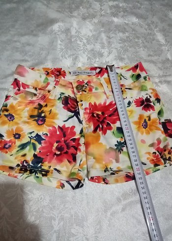 38 beden Renkli Kız Şortları - Görsel 2