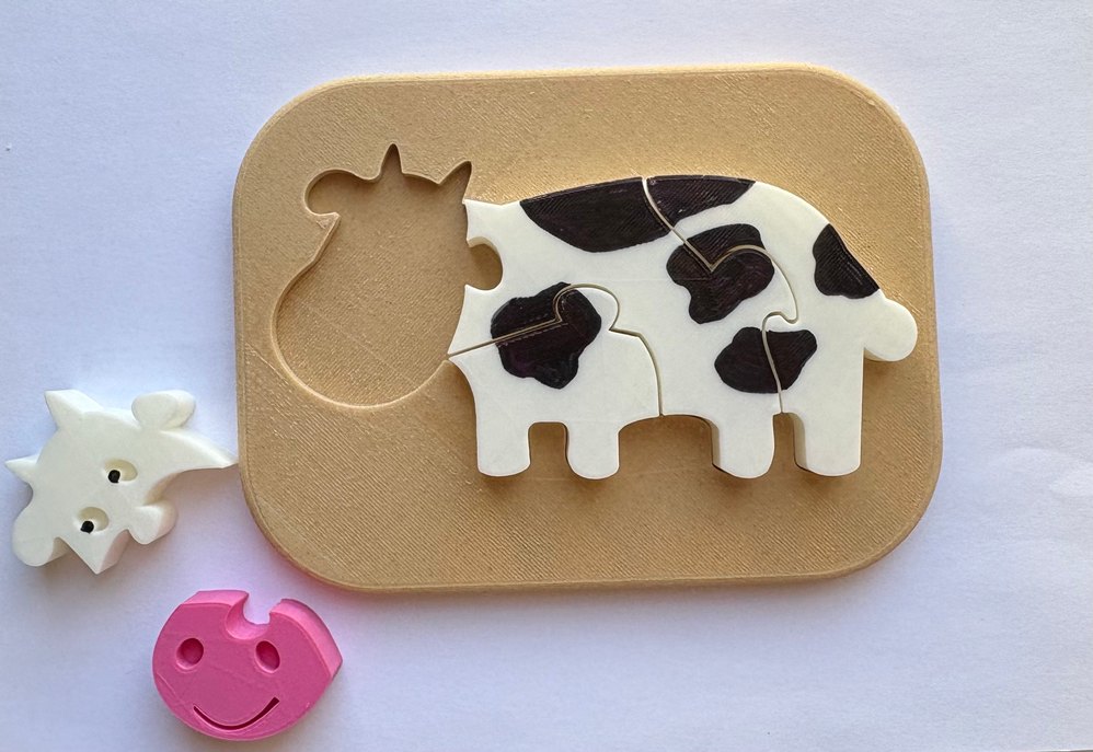 İnekli Yapboz 2-4 Yaş - Görsel 4