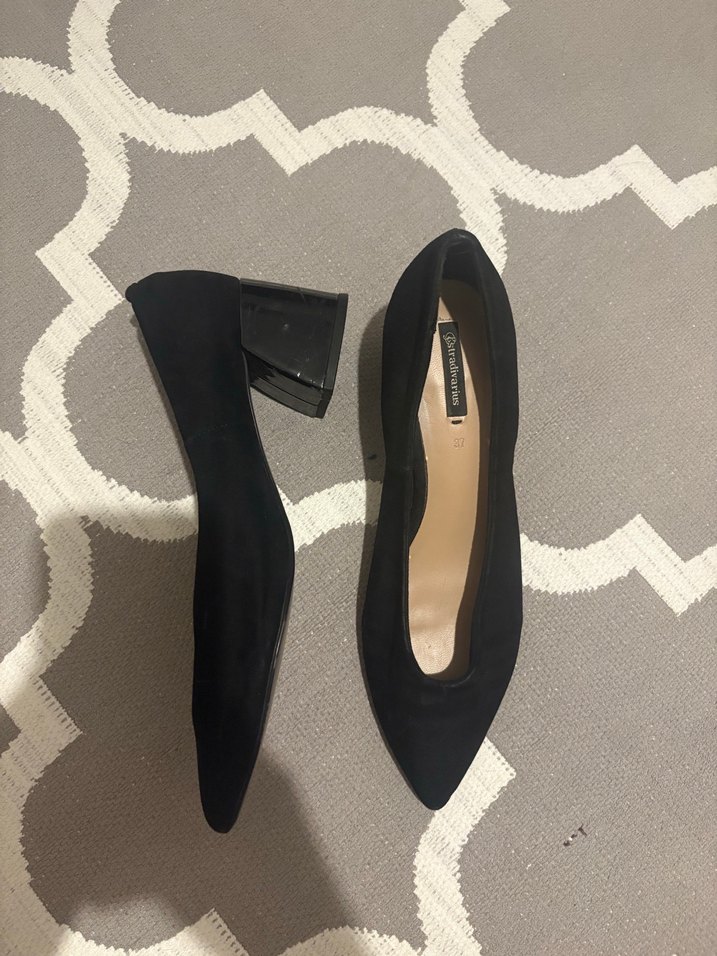 Stradivarius Kalın Topuklu Ayakkabı - Görsel 4