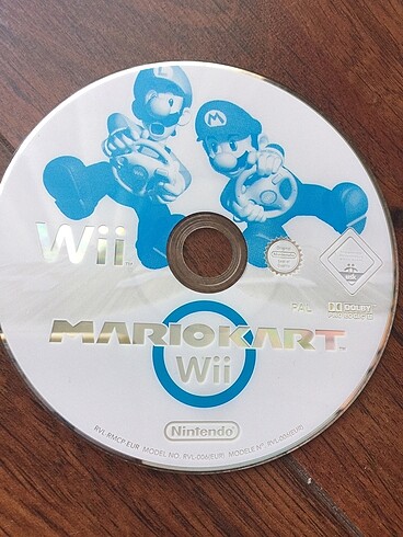 Nintendo wii mario cart cd si