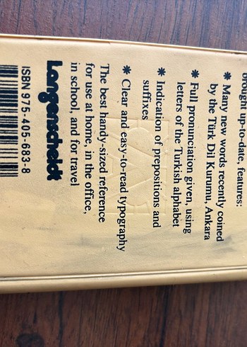 Langenscheidt Evrensel Türk-İngiliz Sözlük - Görsel 2