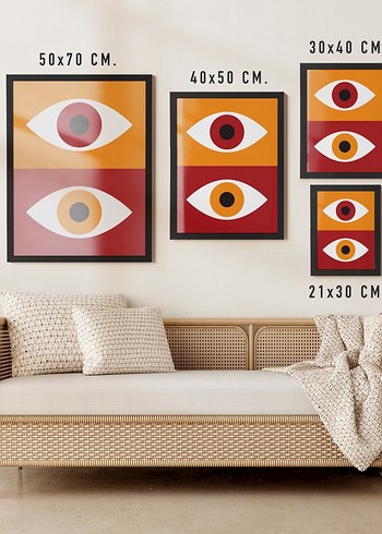 Ikea Bauhaus Stili Göz Poster