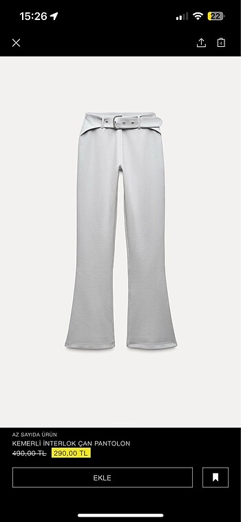 Zara Çan Pantolon