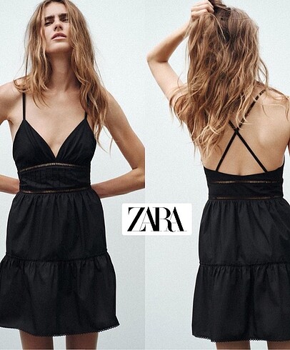 Zara Siyah Elbise