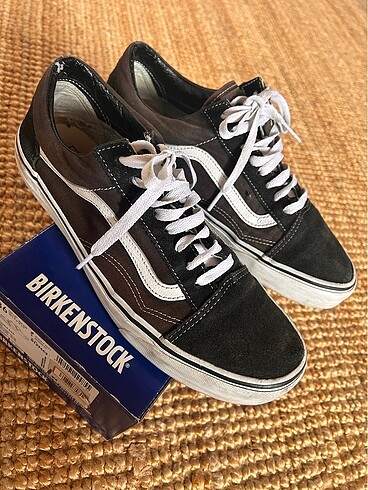43 Beden Vans Siyah Old Skool Ayakkabı