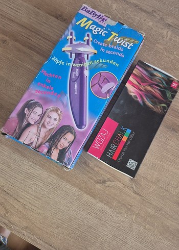 Babyliss Saç şekillendirici ve saç tebeşiri set