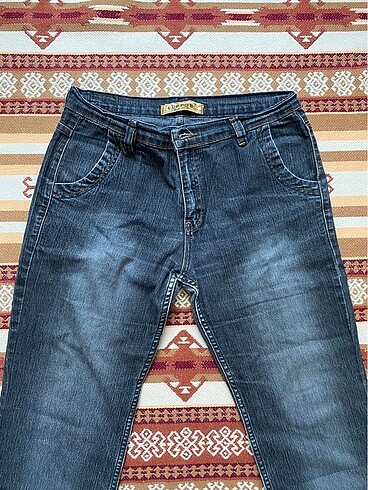 38 Beden lacivert Renk vintage kot pantolon