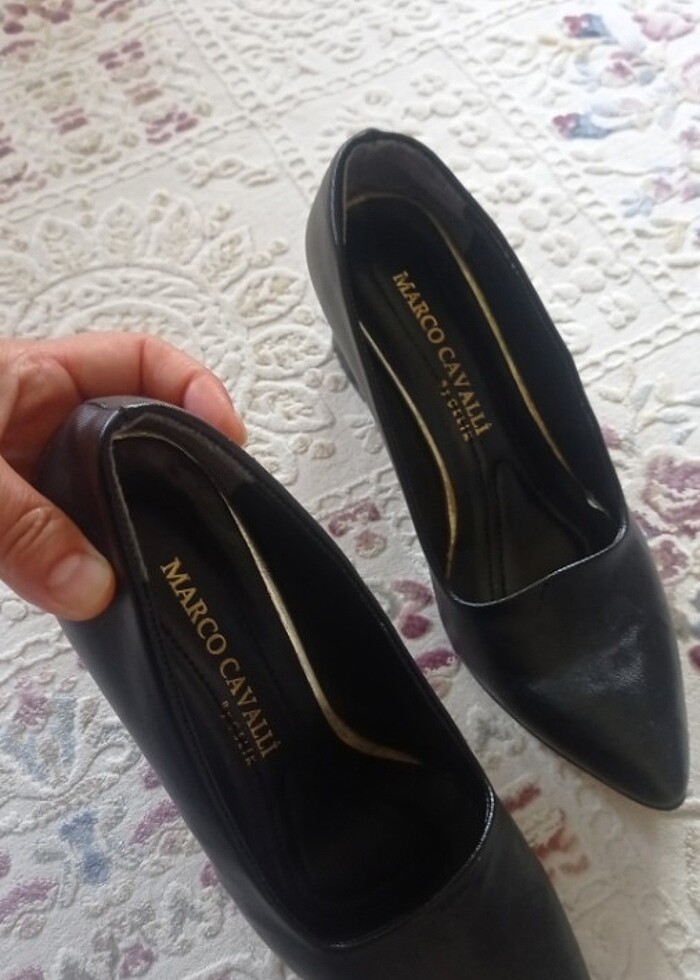 Kadın siyah rahat ayakkabı  - Görsel 2