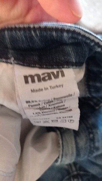 Mavi jeans orijinal kot - Görsel 2