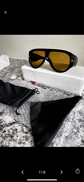 Beden siyah Renk Tom ford bronson gunes gozlugu