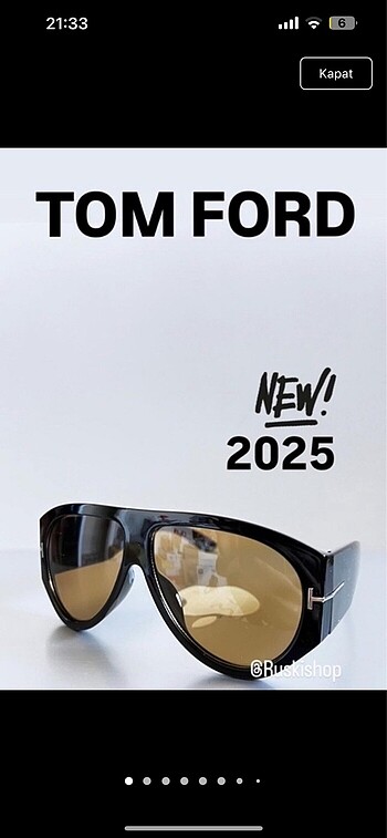 TOM FORD gunes gozlugu