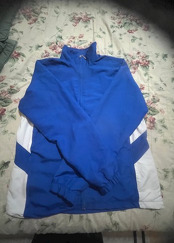 Columbia Mavi Fermuarlı Erkek Polar Sweatshirt